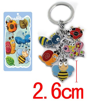 Minuscule anime key chains