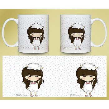 the Zodiac Aries anime cup mug