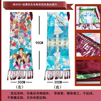 Anohana anime scarf