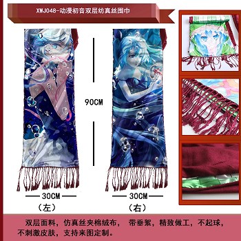 Hatsune Miku anime scarf