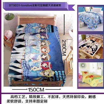 love live anime quilt