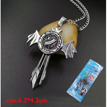 Reborn anime necklace