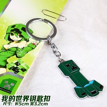 Minecraft anime key chain