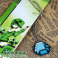 Minecraft anime necklace