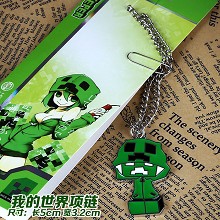 Minecraft anime necklace