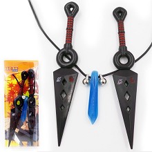 Naruto anime cos weapons+necklace