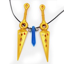 Naruto anime cos weapons+necklace