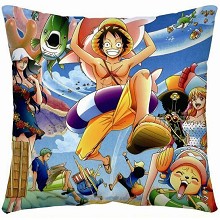 One Piece anime double side pillow 4189