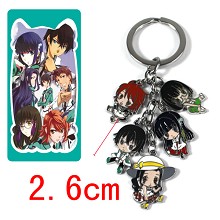 Mahoka Koko no Rettosei anime key chain