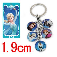 Frozen anime key chain