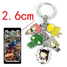 League of Legends anime key chain