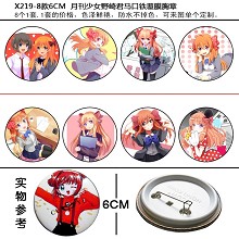 Nozakikun anime brooches pins(8pcs a set)