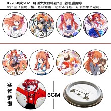 Nozakikun anime brooches pins(8pcs a set)