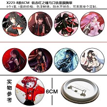 Akame ga KILL! anime brooches pins(8pcs a set)