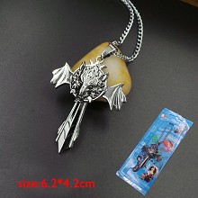 Final Fantasy anime necklace