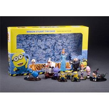 Despicable Me anime figures(12pcs a set)