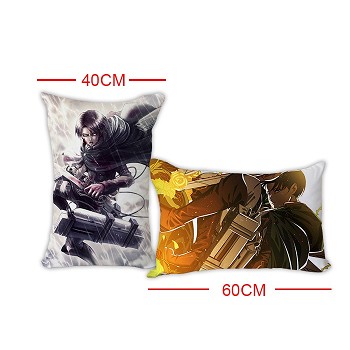 Attack on Titan anime double side pillow