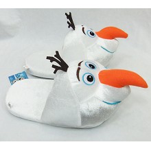 Frozen anime plush slippers