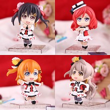 Love live anime fiugres(4pcs a set)