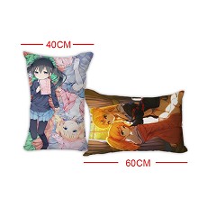 Kiniro Mosaic anime double side pillow
