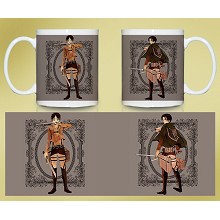 Attack on Titan anime cup mug