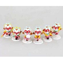 Sun Wukong anime figures(6pcs a set)