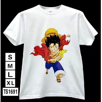 One Piece Luffy anime t-shirt