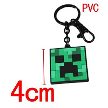 Minecraft anime key chain