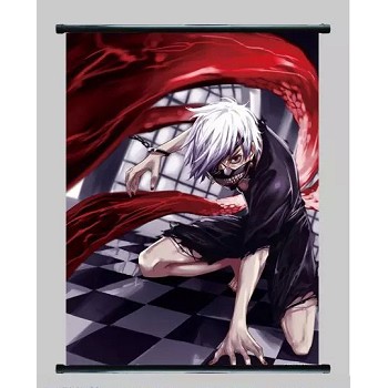 Tokyo ghoul anime wall scroll