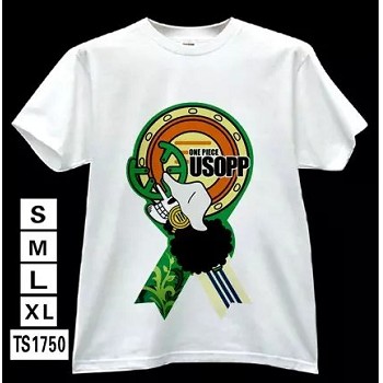 One Piece anime white t-shirt