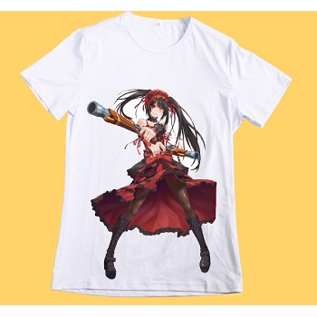 Date A Live anime micro fiber t-shirt