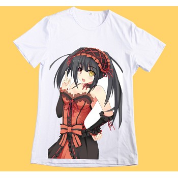 Date A Live anime micro fiber t-shirt