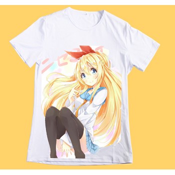 Nisekoi anime micro fiber t-shirt