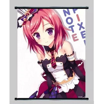 Love Live anime wallscroll