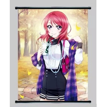 Love Live anime wallscroll