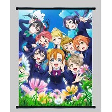 Love Live anime wall scroll