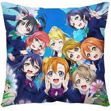 Love Live anime double side pillow