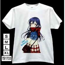 Love Live anime white t-shirt