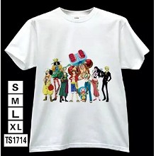 One Piece anime white t-shirt