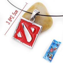 Dota 2 anime necklace