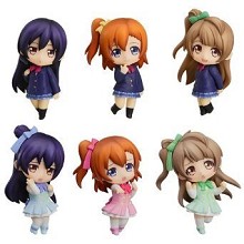 Love Live! figures(6pcs a set)