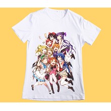 Love Live anime micro fiber t-shirt