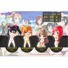 LOVE LIVE anime figures(4pcs a set)