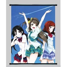 Love Live anime wallscroll