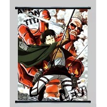 Attack on Titan anime wallscroll