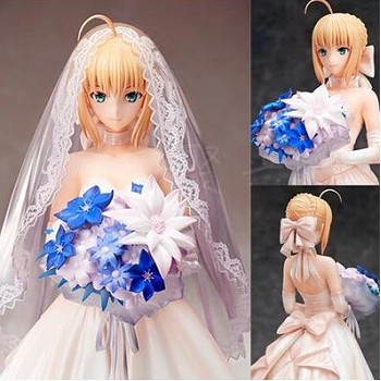 Fate saber anime figure