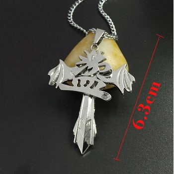Tomb Notes anime necklace
