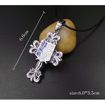 Attack on Titan anime necklace