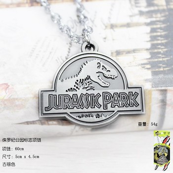 Jurassic Park necklace