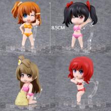 LOVE LIVE anime figures(4pcs a set)